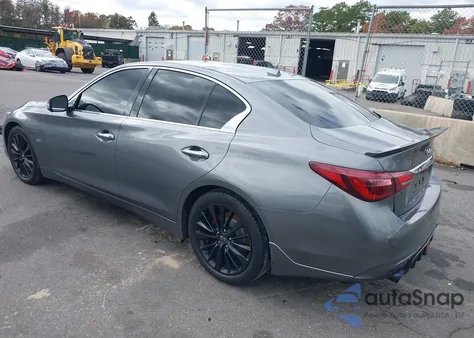 2018 Infiniti Q50 3.0T Luxe from USA, damaged, VIN JN1EV7AP0JM357235